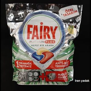 قرص فیری پلاتینیوم پلاس 75 عددی ماشین ظرفشویی